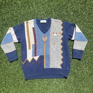 VTG 70’s Wool Patterned Sweater